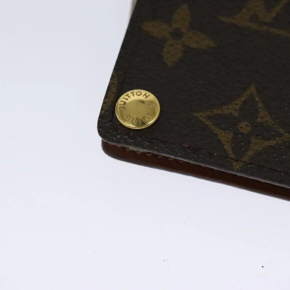 LOUIS VUITTON Monogram Porte Cartes Credit Pression Case M60937 LV Auth ar13218 - Picture 8 of 16